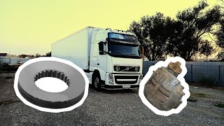 Дальнобой по России 🇷🇺 Ремонт 🛠 тормозных дисков и суппортов VOLVO FH #дальнобой #трассам5 #санкции