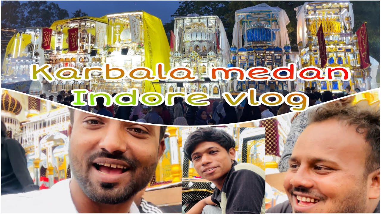 “Indore Karbala Mela LIVE | 11 Muharram Ka Josh aur Tajiyon Ka Juloos 🔴 | Muharram Scene 2025