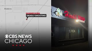 Gunman killed mayor grazed after shots fired inside Robbins restaurant