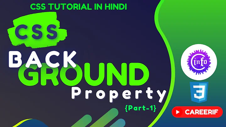css background property. background-image, background-size, repeat, position & attachment property