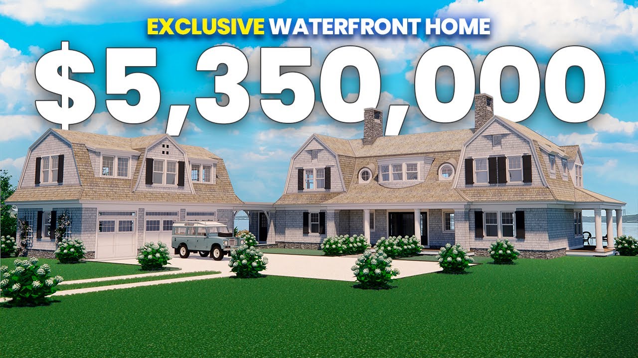 Tour a $5.35M Waterfront New England Home in Bristol Rhode Island