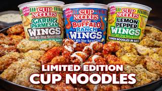 Cup Noodles Wing Flavored Ramen Review Limited Edition