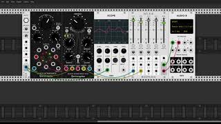 Fun with VCV Rack 1 beta and Erica Synth modules