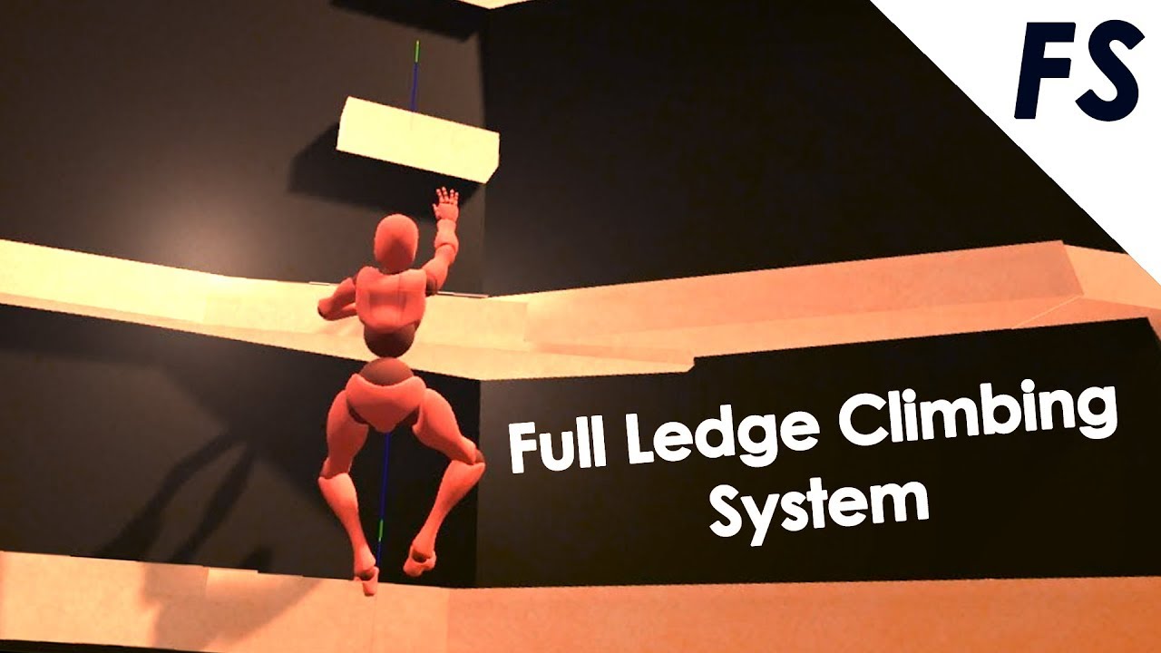 Full Ledge Climbing System for Unity - YouTube