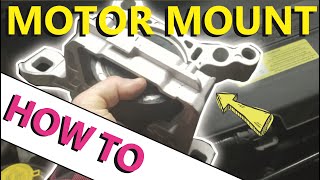 How to Replace Motor Mount 2013  2016 Ford Escape: HOW TO ESCAPE