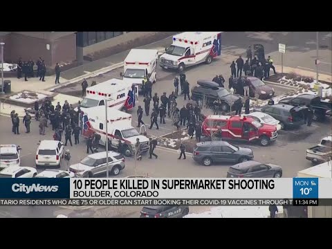 10 people killed in Colorado supermarket shooting