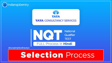 TCS NQT | Full Selection Process in Hindi | Pattern Eligibility Exam |  indiansjobentry