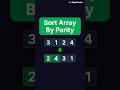 Sort Array By Parity | LeetCode 905 | Two Pointer In-Place Solution Explained #leetcode #coding