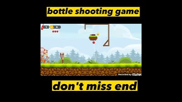 bottle shooting game ||#youtubeshorts #ytshorts #subscribe