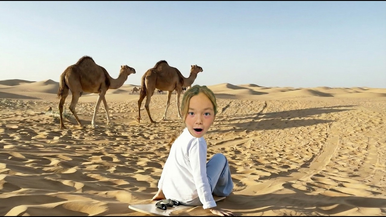 BUĞLEM BULUT ÇÖLDE KAVGA VAR !! BABAM DEVE GÖRDÜ ARKASINDAN GİTTİK !!