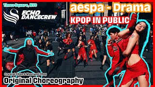 [Kpop Original Choreography] aespa - 'Drama' | NYC Times Square & Washington Square Park