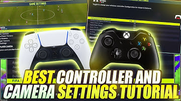 FIFA 22 BEST CONTROLLER & CAMERA SETTINGS TUTORIAL - NEW IMPORTANT CONTROLS & GAMEPLAY OPTIONS!