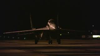 Full Afterburner At Night ! Training Flight, 30.10.2008. Kecskemét Ab