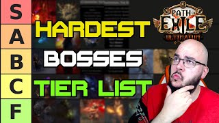 Hardest Boss Fights in Path of Exiles Endgame - Tier List Ranking @ItsYoji