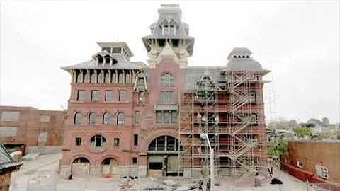 Brewery Scaffolding Time Lapse
