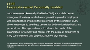 COPE - Corporate-owned Personally Enabled