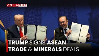 Trump Signs Trade and Minerals Deals with Cambodia and Thailand | ASEAN Summit Kuala Lumpur
