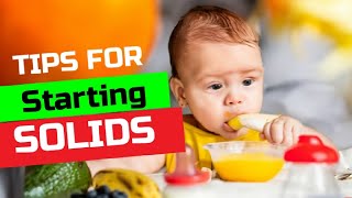 Unlock the Secrets to start SOLIDS  | Introducing Solids to Your Baby