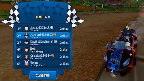 Rez 4th Position - Beach Buggy Racing 2 Game - Shortcut Map New Update - Android Gameplay Part 25