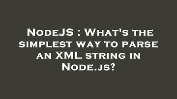 NodeJS : What