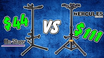 Triple Guitar Stand Showdown