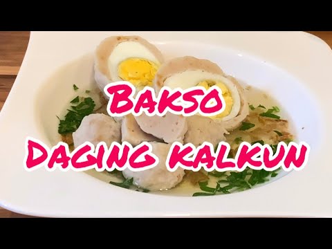 Video: Cara Membuat Bakso Kalkun