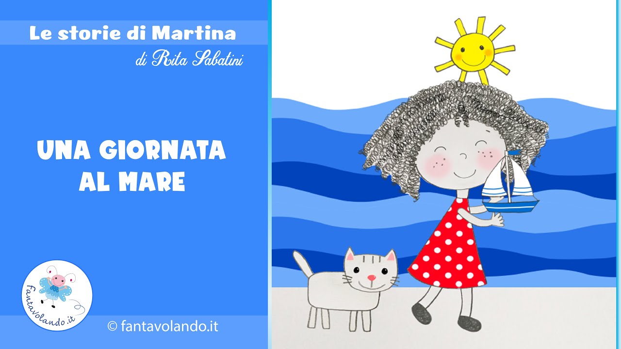 una giornata al mare testo