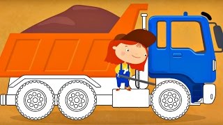 Çizgi Film - Doktor Mac Wheelie - Damperli Kamyon