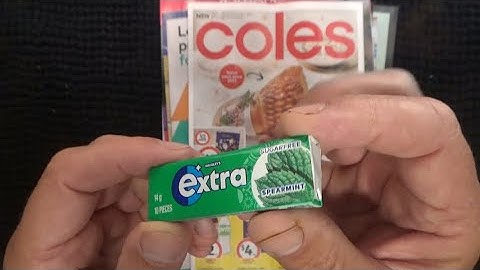 ASMR - Junk Mail Reading & Page Turning - Chewing Gum & Whispering - Australian Content