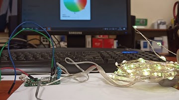 WiFi garland lights effects with ESPHome and Home Assistant