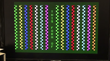 Hardware Scrolling is NOT supposed to be possible on the Color Computer - VDG scrolling