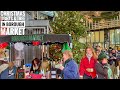 Borough Market Christmas Lights | London Christmas Lights | London Christmas Walk Tour [4K HDR]