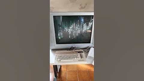 The Matrix Screensaver for the Commodore 64