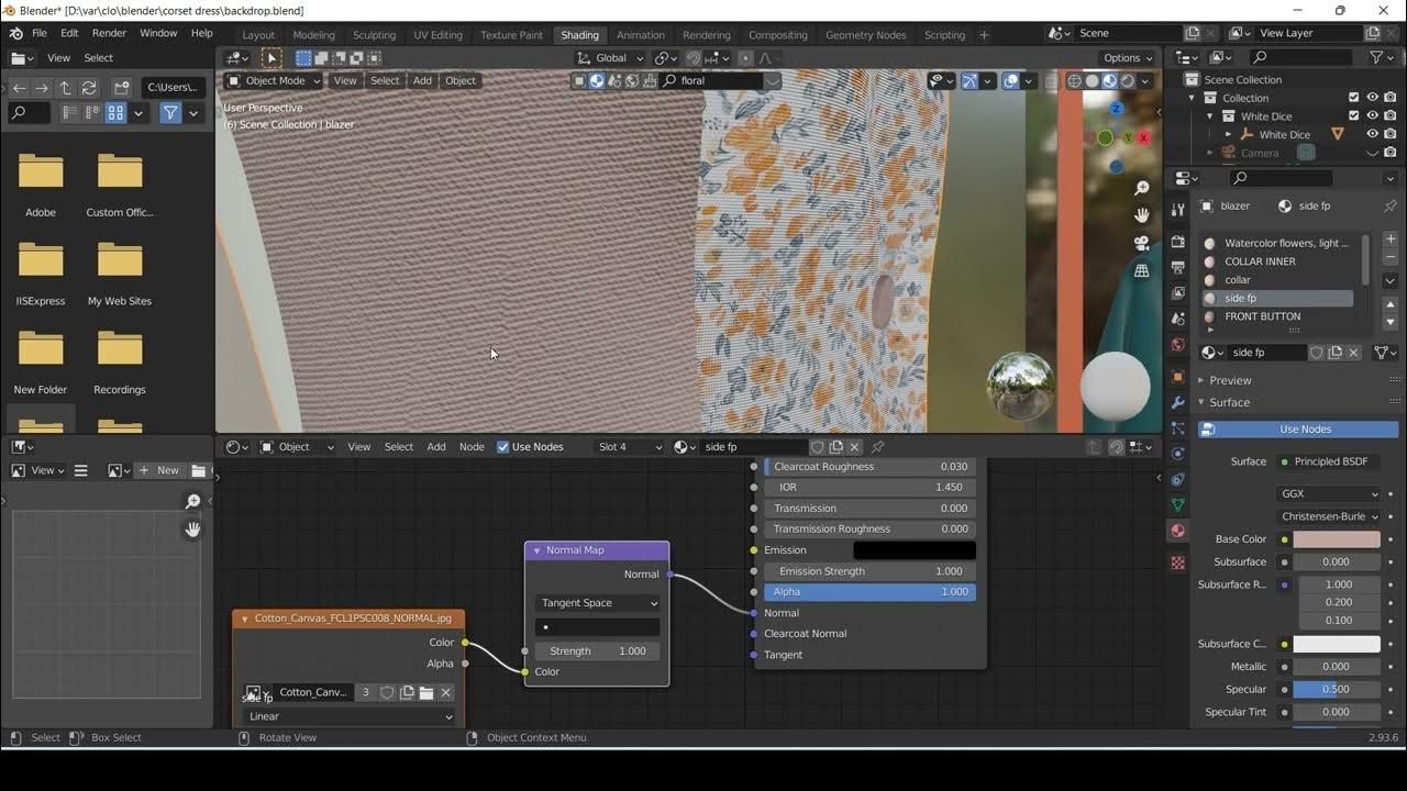 HOW TO ADD NORMAL MAP IN BLENDER YouTube