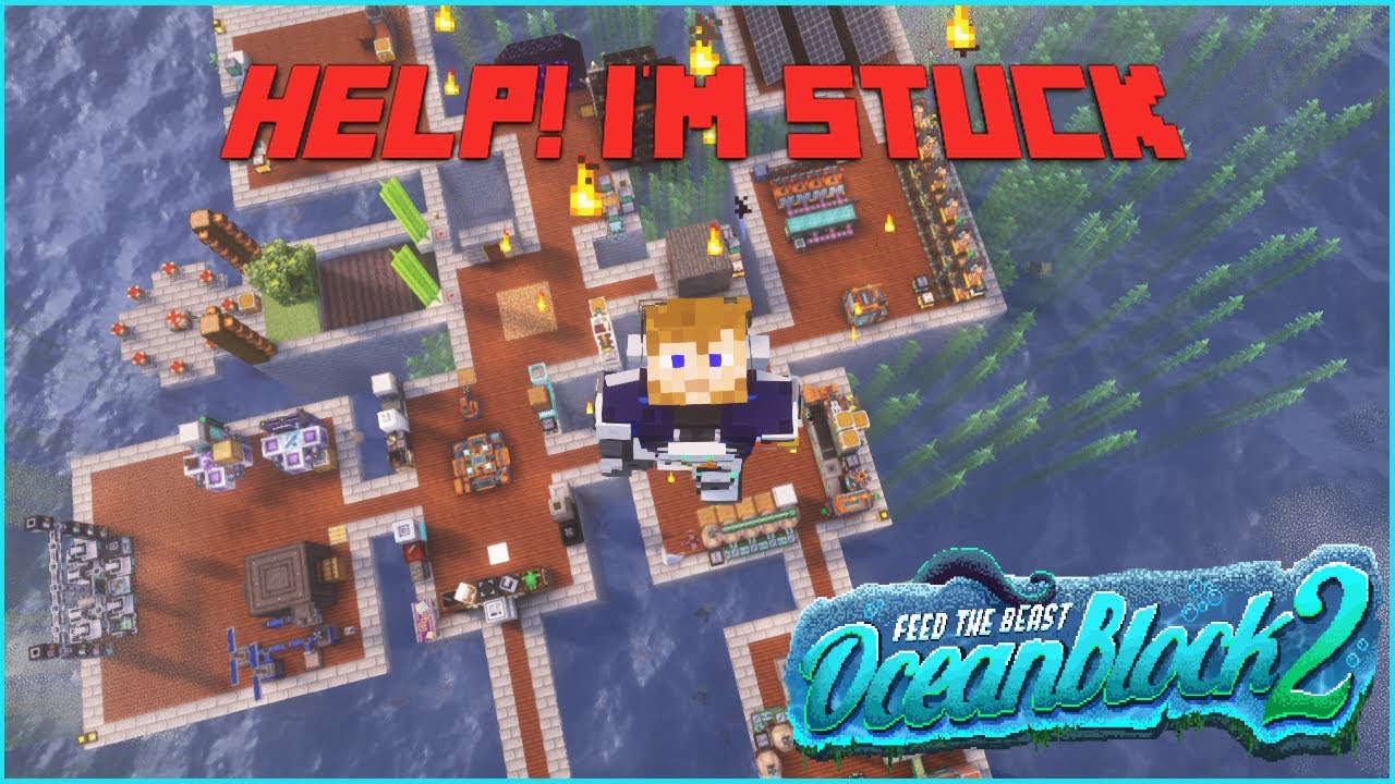 FTB OceanBlock 2 - Ep 20 - I Got Stuck In The Rift! - YouTube