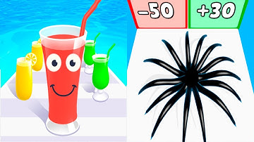 Juice Run VS Alien Run - All Levels SpeedRun Gameplay Android iOS Ep1