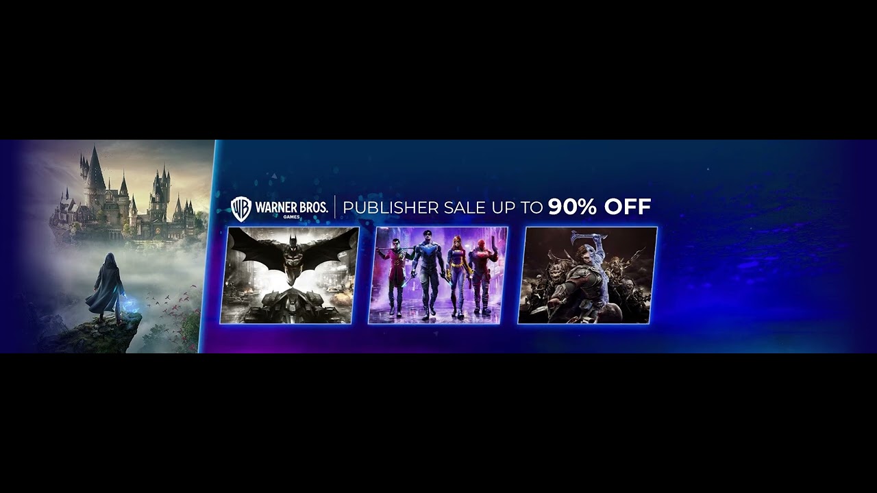 WB Games Publisher Sale!