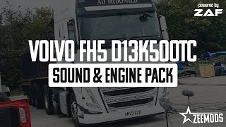 [ETS2] Volvo FH5 D13K500TC Sound & Engine Pack (G5)