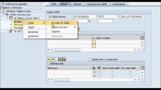 Como usar tablas en smartforms de SAP