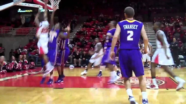 Anthony Allison vs. Tennessee Tech 1/29/11
