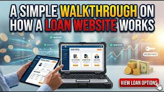 A SIMPLE WALKTHROUGH ON HOW A LOAN WEBSITE WORKS