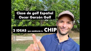 2 IDEAS que cambiaran tu CHIP ⛳️ Clase de golf en ESPAÑOL