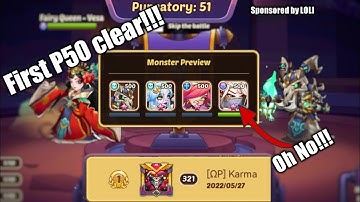Idle Heroes - First Purgatory 50 clear - Aspen Dungeon with LOLI