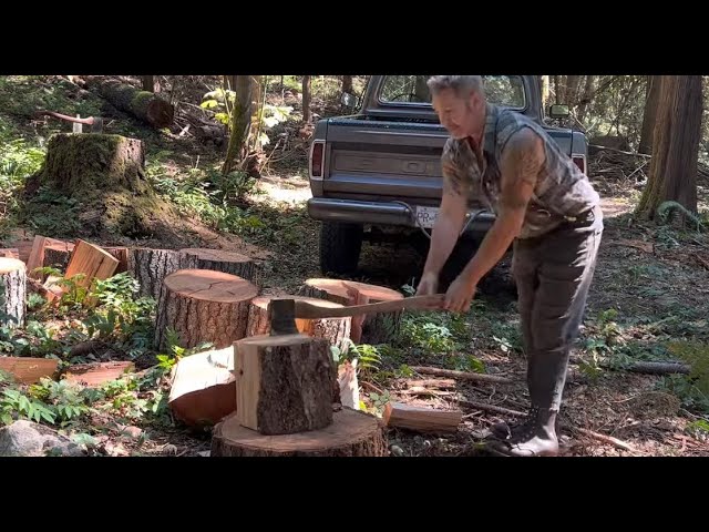 Watch “Bushcraft project, Mallet for splitting logs and some other