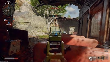 BO6 Cross Map Combat Axe - Derelict