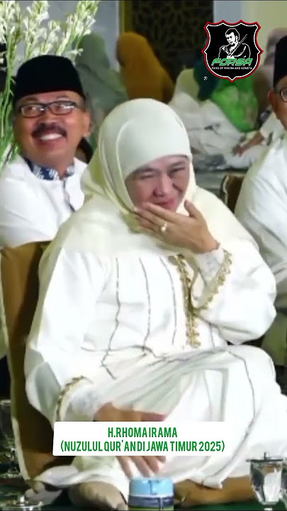 Bung Haji RHOMA IRAMA Bikin Bu KHOFIFAH GUBERNUR JAWA TIMUR Tersipu Malu