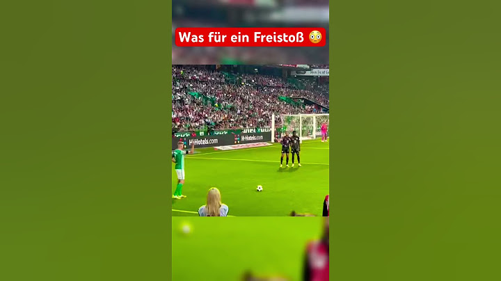 Was für ein Freistoß 😳⚽️⁉️.   #fußball #shorts #viral #freistoß #bayernmunchen #werderbremen #fyp