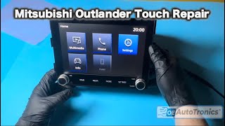 Mitsubishi Outlander 19-22 8" Touch Screen Problems Repair