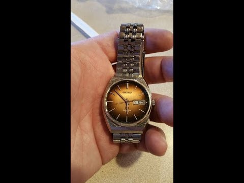 Vintage Seiko Watch Clean Up - Stainless Steel Band - YouTube