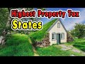 10 Highest Property Taxed States